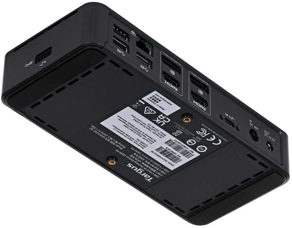 TARGUS USB-C DUAL 4K DOKAS 100W