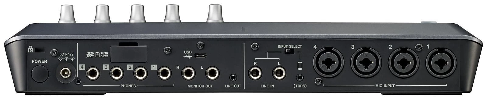 Garso Pultas - Tascam Mixcast 4 Su 4-Pad Jutikliniu Ekranu
