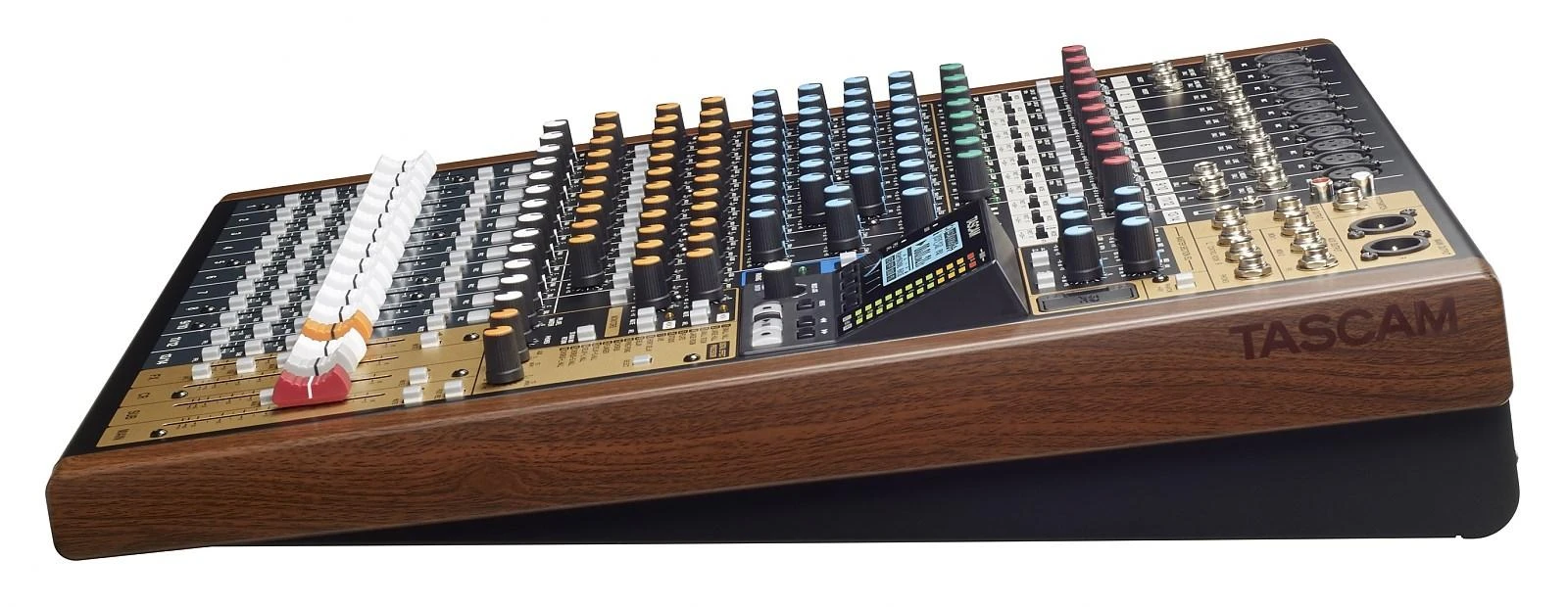 Garso Pultas - Tascam Model 16 16 Kanalai 20-30000 Hz Juodas, Auksinis, Mediena