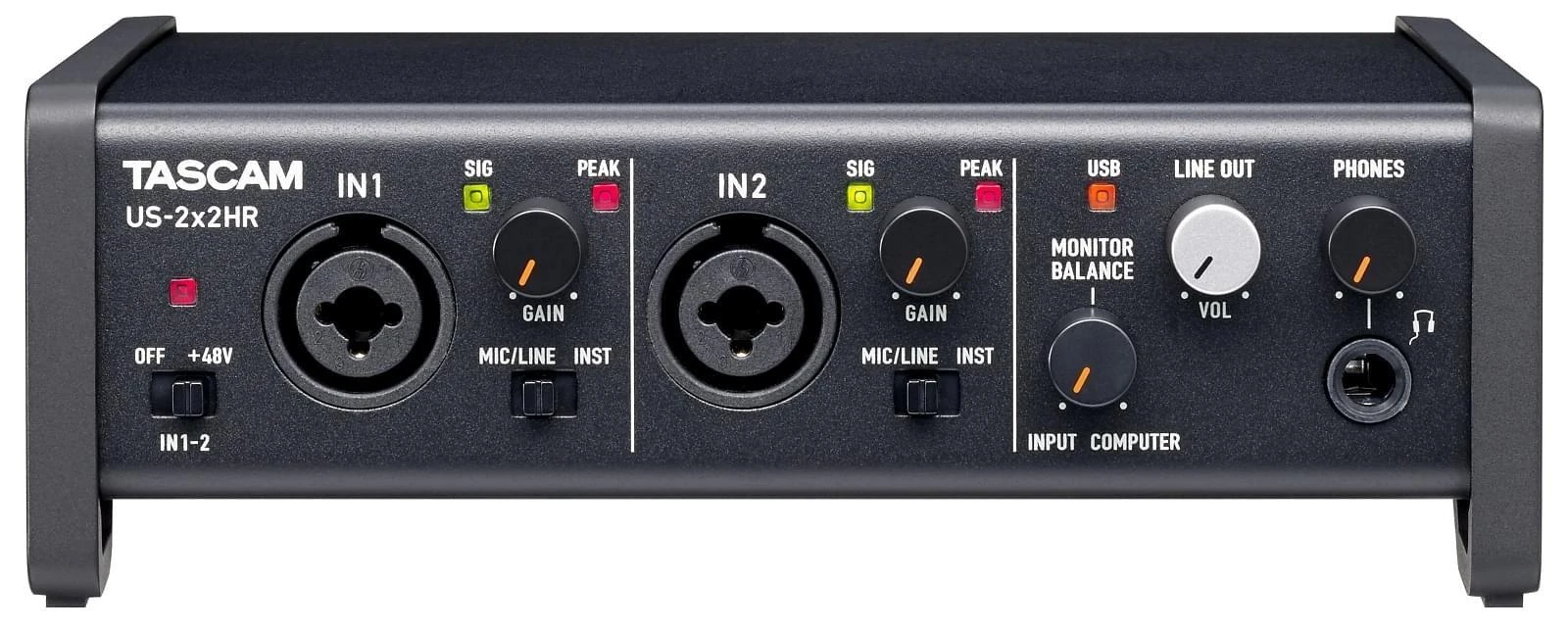 Garso sąsaja - Tascam US-2X2HR 192kHz USB