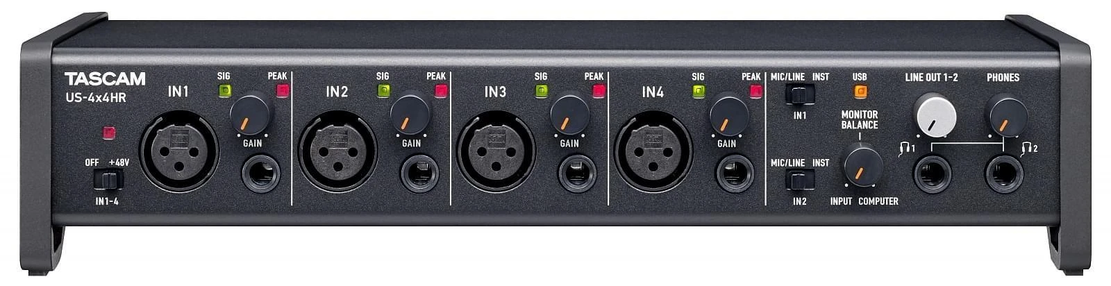 Garso sąsaja - Tascam US-4X4HR 4x4 USB 2.0