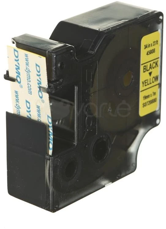 Juostelė DYMO D1 19mm x 7m, juoda ant geltono / S0720880 45808