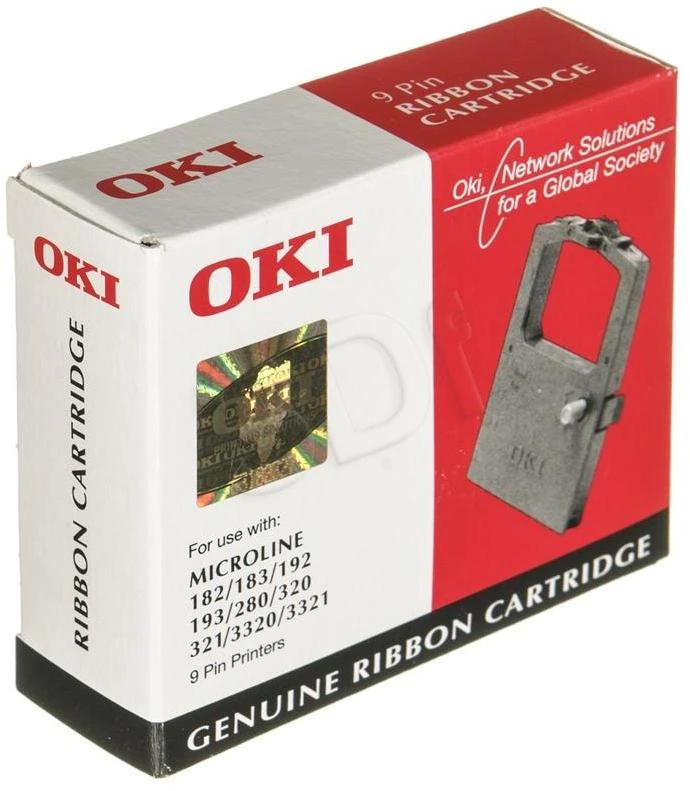 Oki 182/280/320 (09002303), juoda juostelė