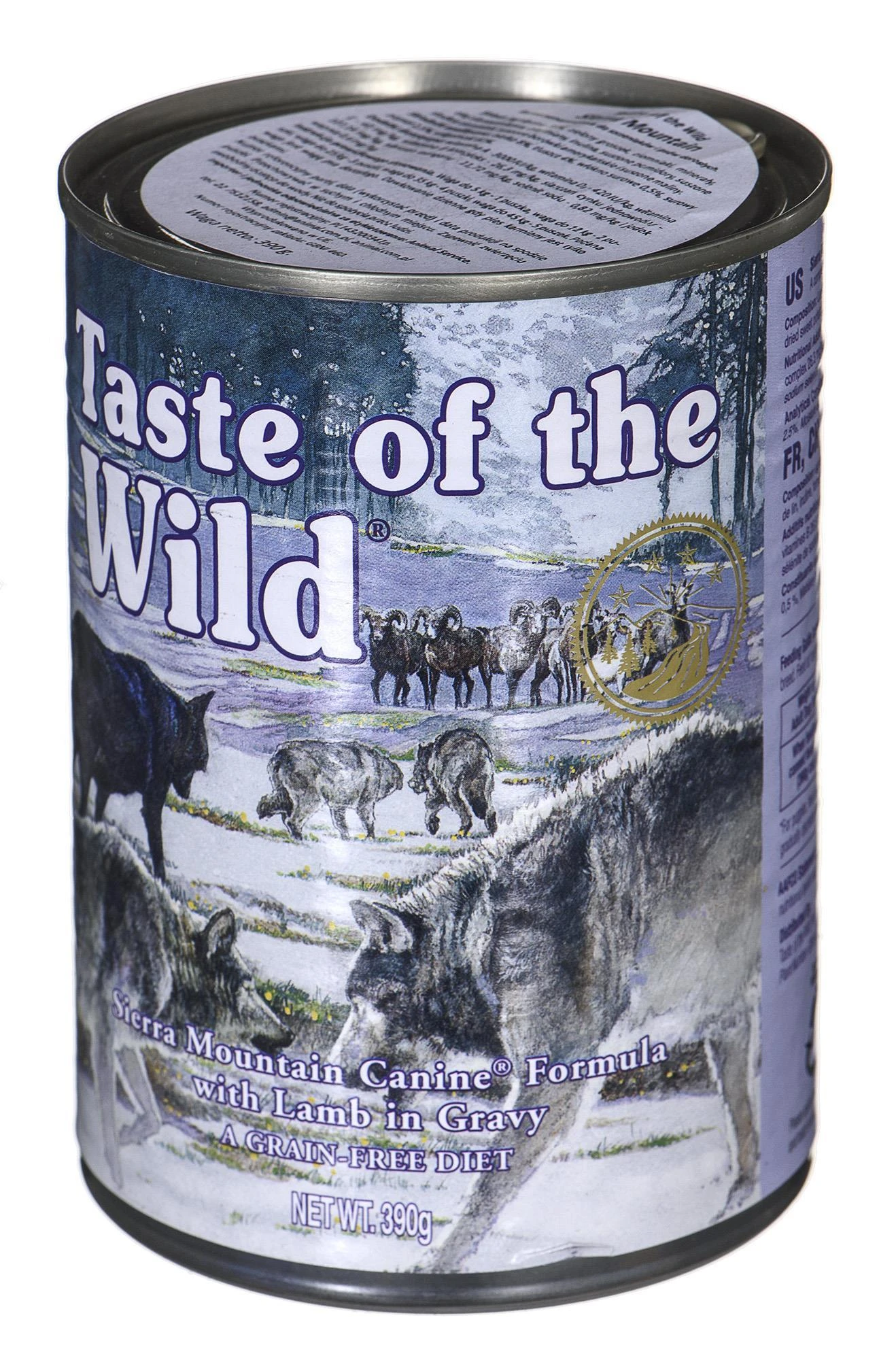 Šunų Maistas - TASTE OF THE WILD Sierra Mountain - 390 g