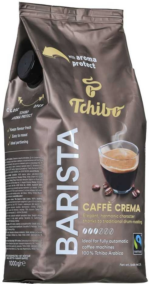 Kavos pupelės Tchibo Barista Caffè Crema, 1kg