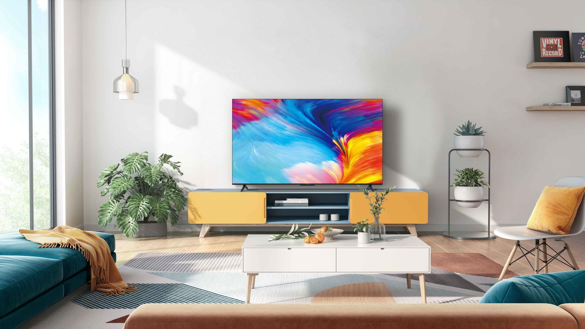 TCL 50 colių UHD televizorius „GoogleTV“ DVB-T2/C/S2 H.265 HEVC