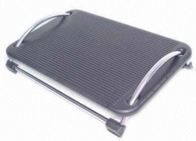 TECHLY 305564 Techly Ergonomiška kojų atrama su kampo reguliavimu, juoda