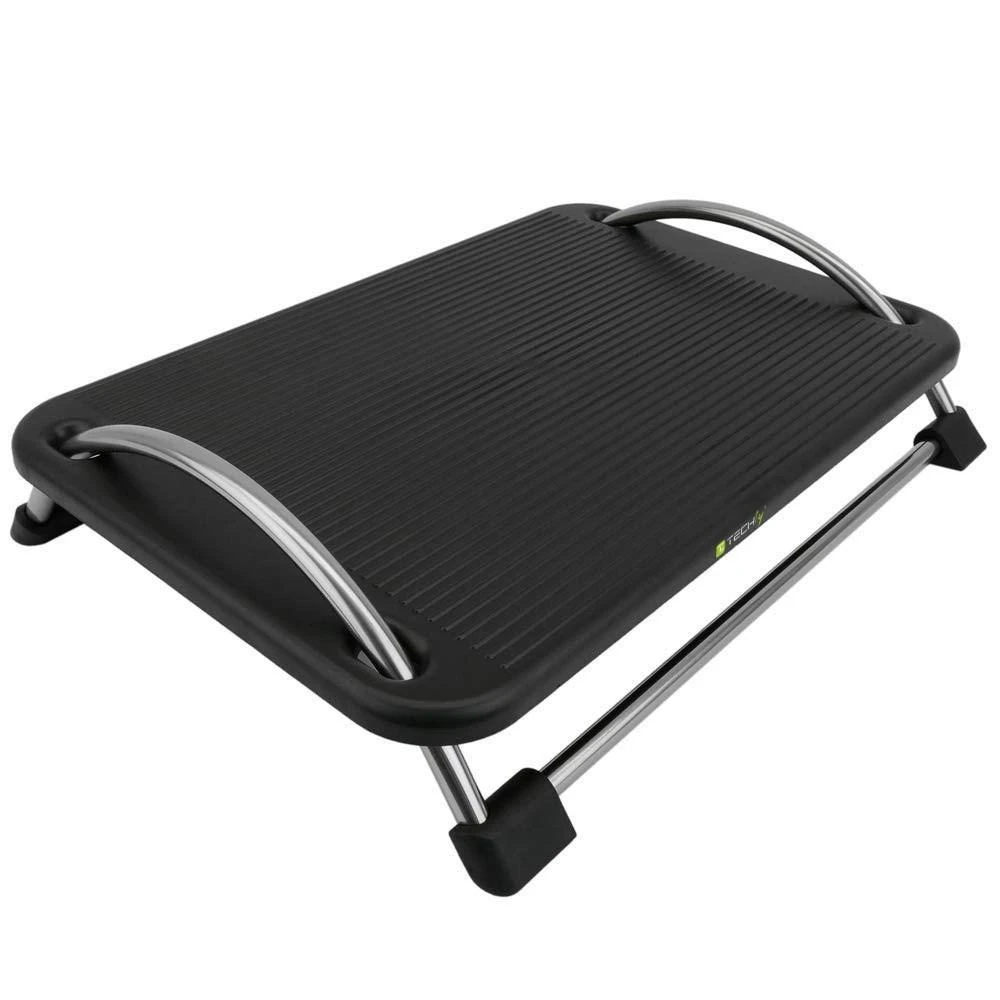 TECHLY 305564 Techly Ergonomiška kojų atrama su kampo reguliavimu, juoda