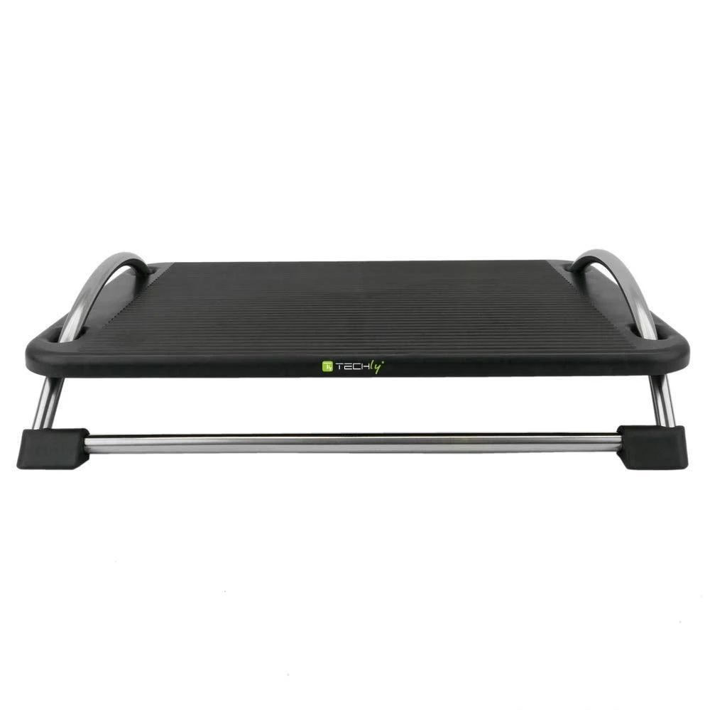 TECHLY 305564 Techly Ergonomiška kojų atrama su kampo reguliavimu, juoda