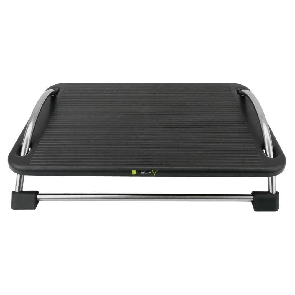 TECHLY 305564 Techly Ergonomiška kojų atrama su kampo reguliavimu, juoda