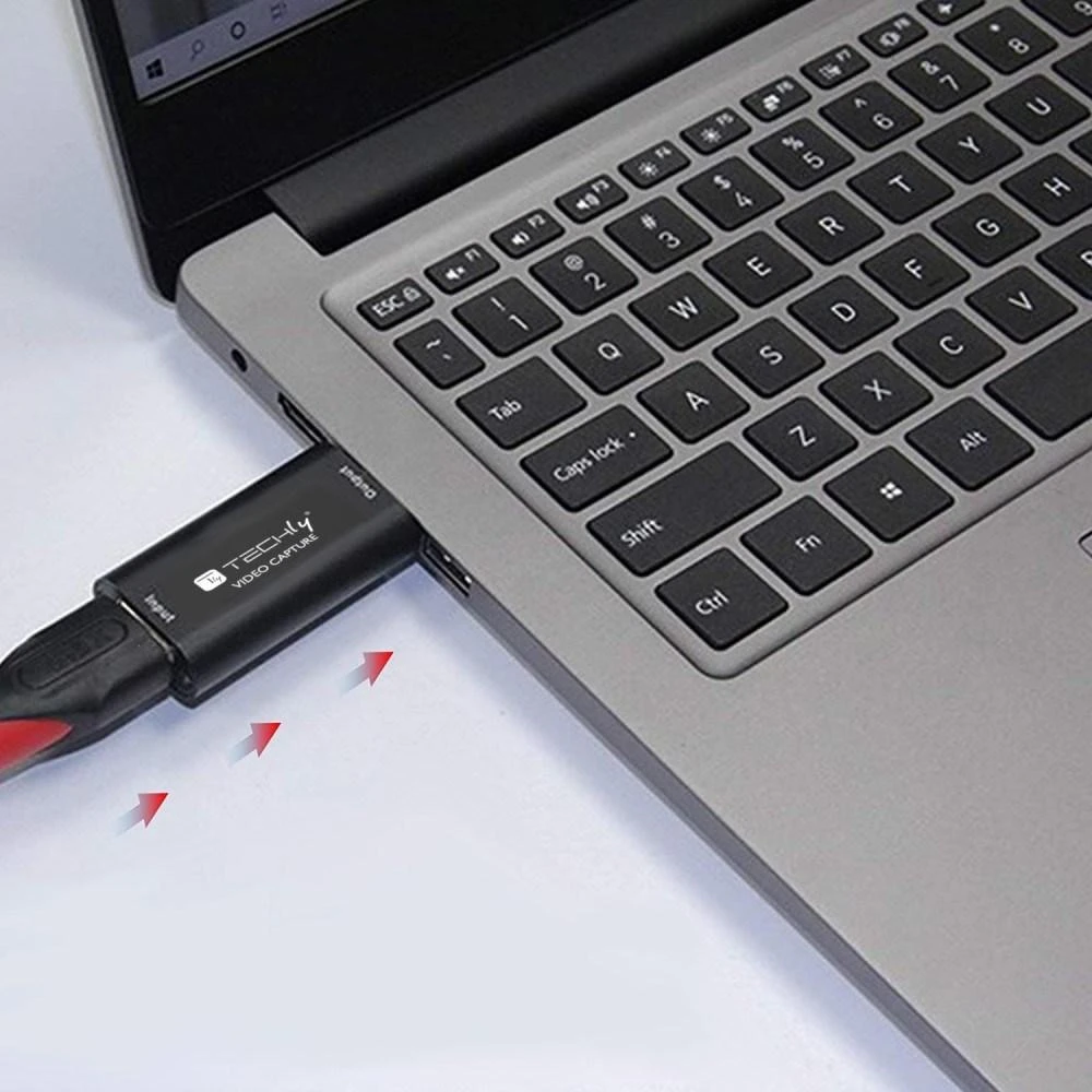 TECHLY vaizdo įrašymo kortelė 1080P HDMI nešiojama