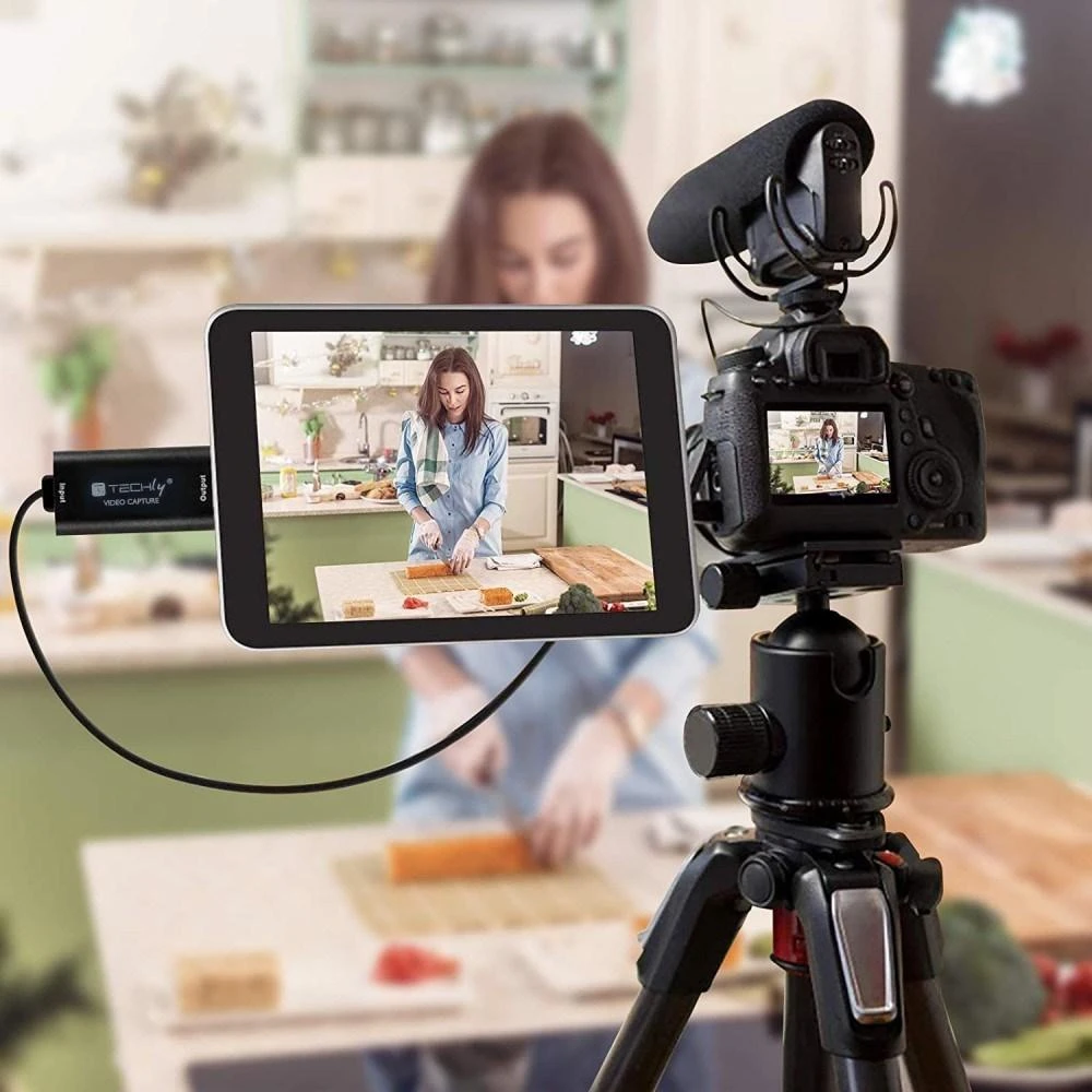 TECHLY vaizdo įrašymo kortelė 1080P HDMI nešiojama