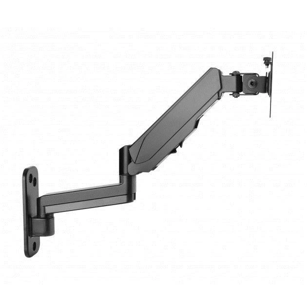 TECHLY 102864 Techly Sieninis laikiklis televizoriui LED/LCD 17-32 8kg VESA pilnas judesys su dujine spyruokle