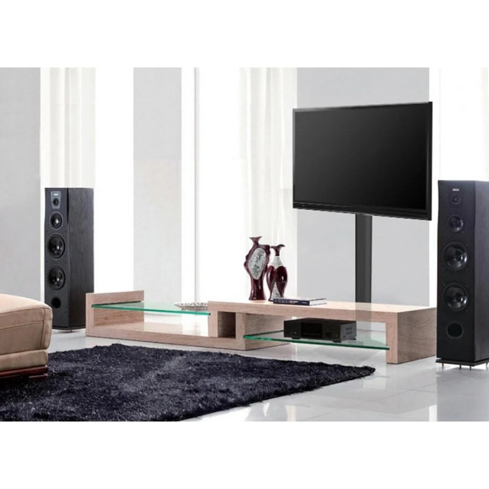 TECHLY 104462 Techly Floor stovas televizoriui LCD/LED/Plasma 32-55 40kg VESA reguliuojamas