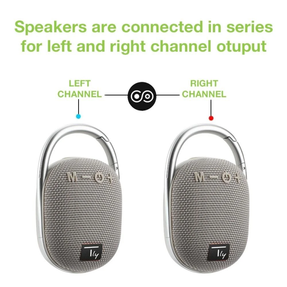 techly bluetooth 5.3 belaidis garsiakalbis 5w tws