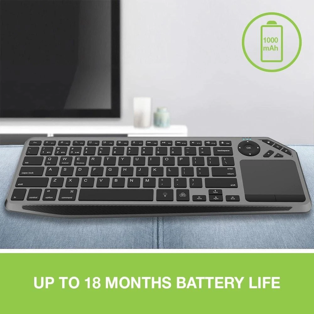 Belaidė Klaviatūra - Techly ICTB9801TB QWERTY Juoda