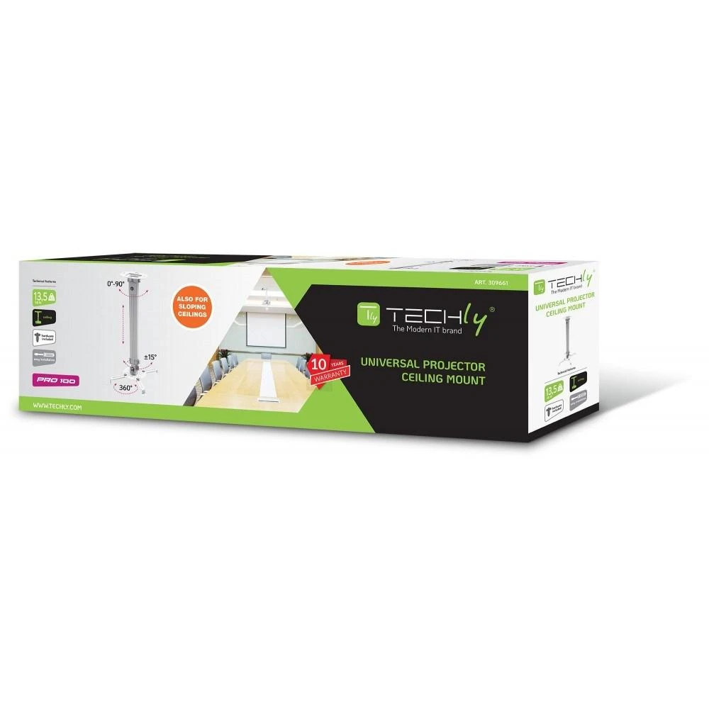 Techly ICA-PM 18M projektoriaus stovas Lubos Sidabras