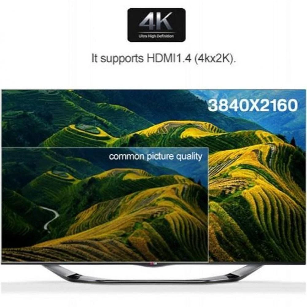Techly IDATA HDMI2-4K8 vaizdo signalų daliklis HDMI 8x HDMI