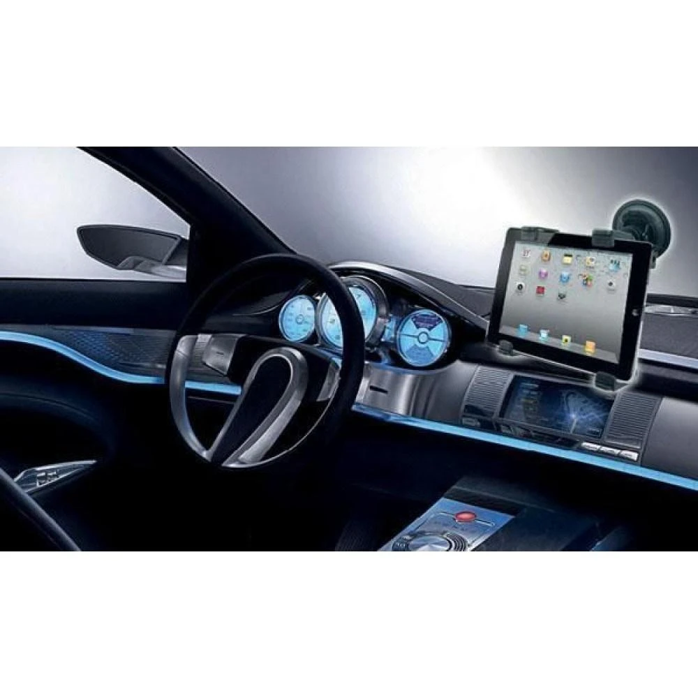 Techly I-Planšetė-VENT navigacinės įrangos stovas Automobilis Pasyvus Juoda