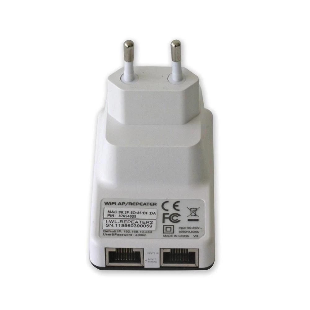 Techly 301078 Belaidis mini maršrutizatorius / signalo stiprintuvas 802.11n 300Mbps, įskiepis