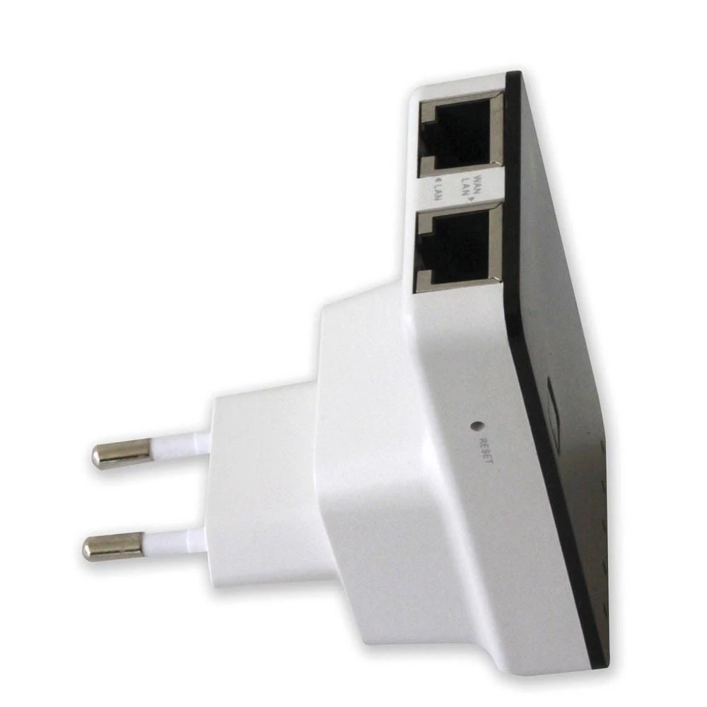 Techly 301078 Belaidis mini maršrutizatorius / signalo stiprintuvas 802.11n 300Mbps, įskiepis