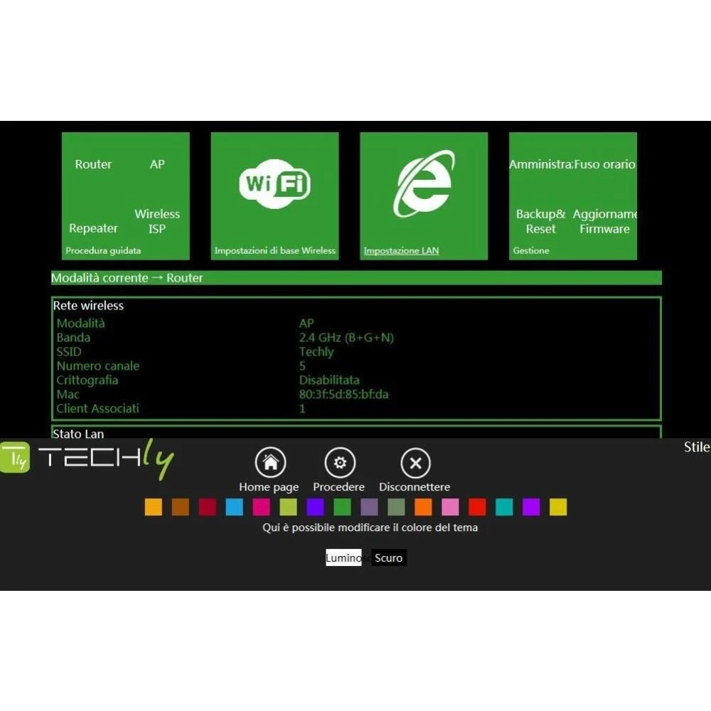 Techly 301078 Belaidis mini maršrutizatorius / signalo stiprintuvas 802.11n 300Mbps, įskiepis