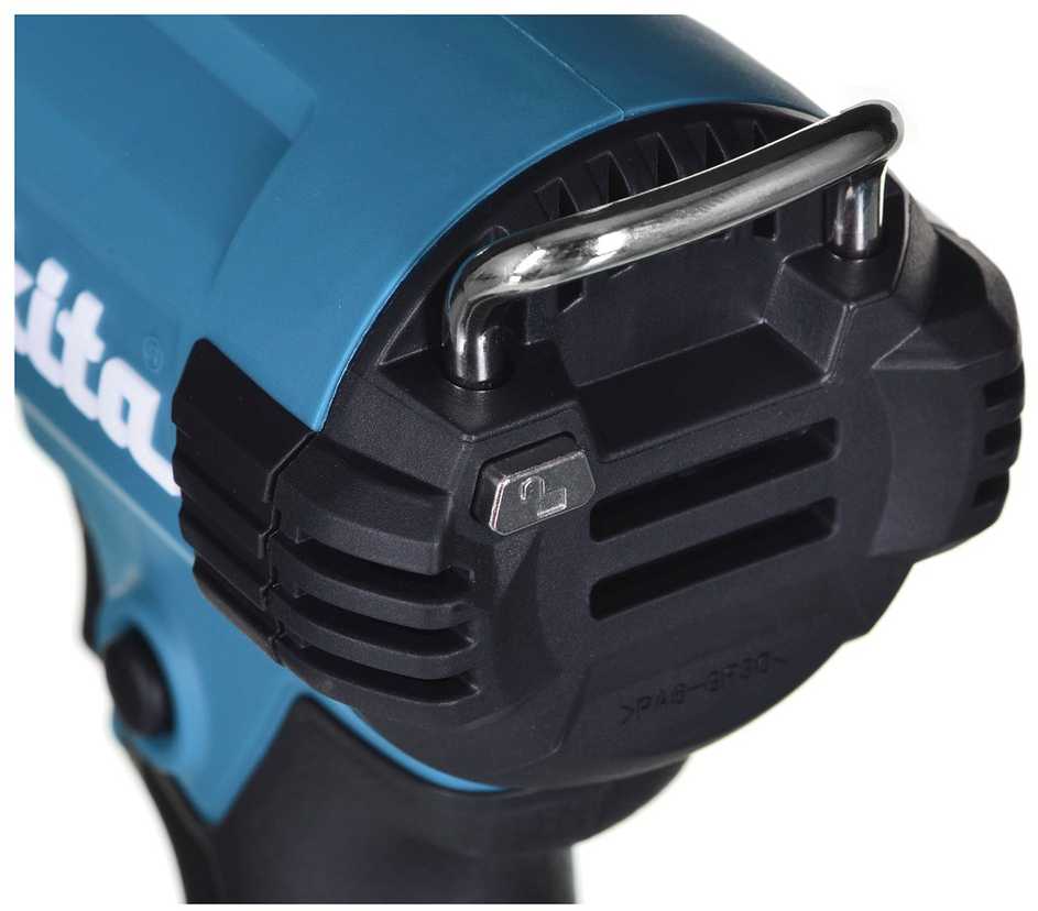 Makita techninis fenas DHG180ZJ 18V, lagaminas, be akumuliatoriaus ir kroviklio