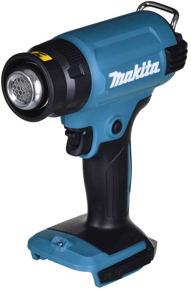 Makita techninis fenas DHG180ZJ 18V, lagaminas, be akumuliatoriaus ir kroviklio