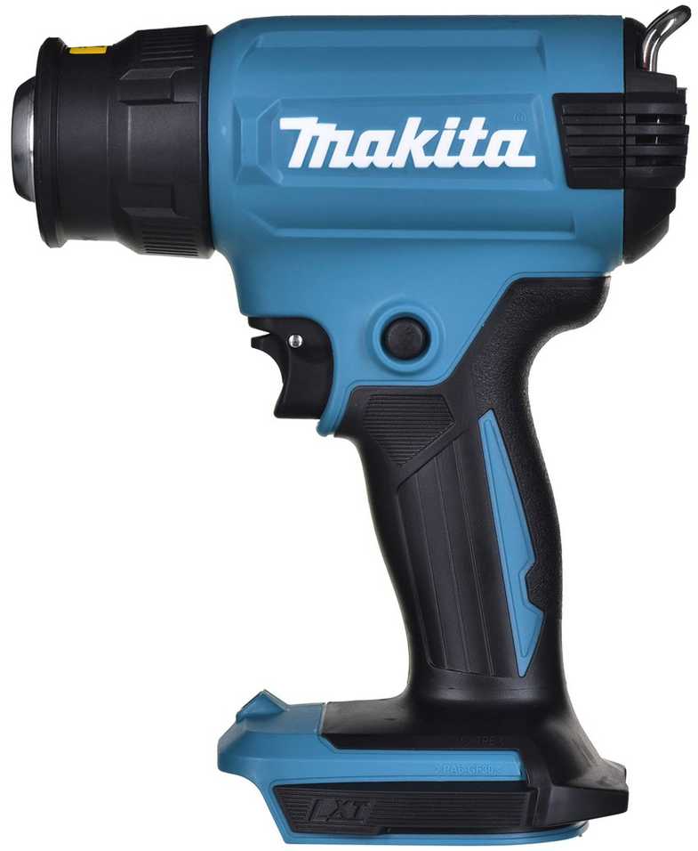 Makita techninis fenas DHG180ZJ 18V, lagaminas, be akumuliatoriaus ir kroviklio