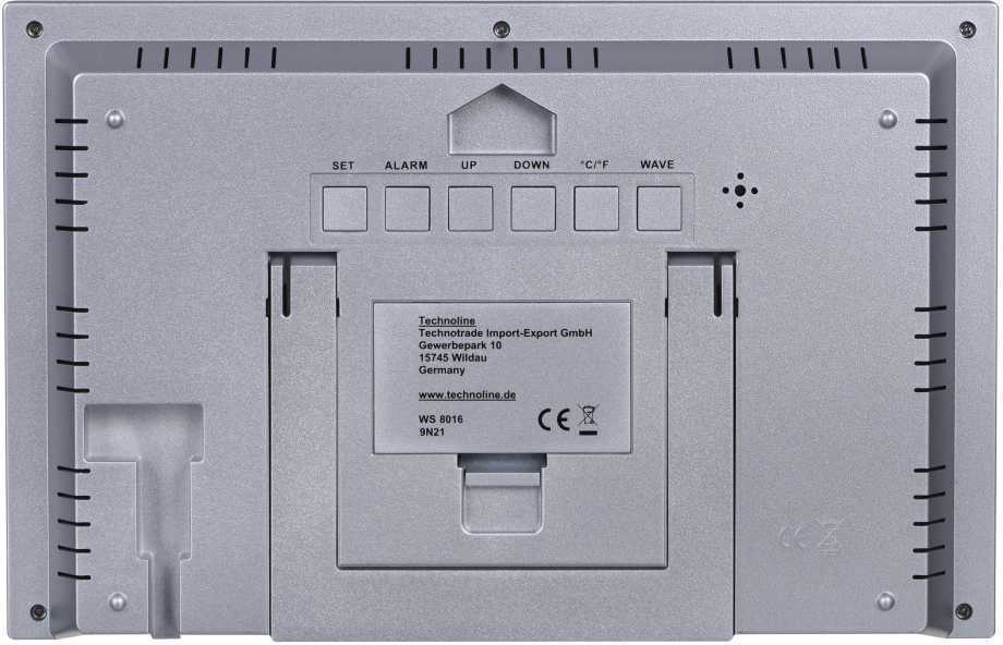 Technoline Laikrodis skaitmeninė sienelė WS8016 BLADE HOME