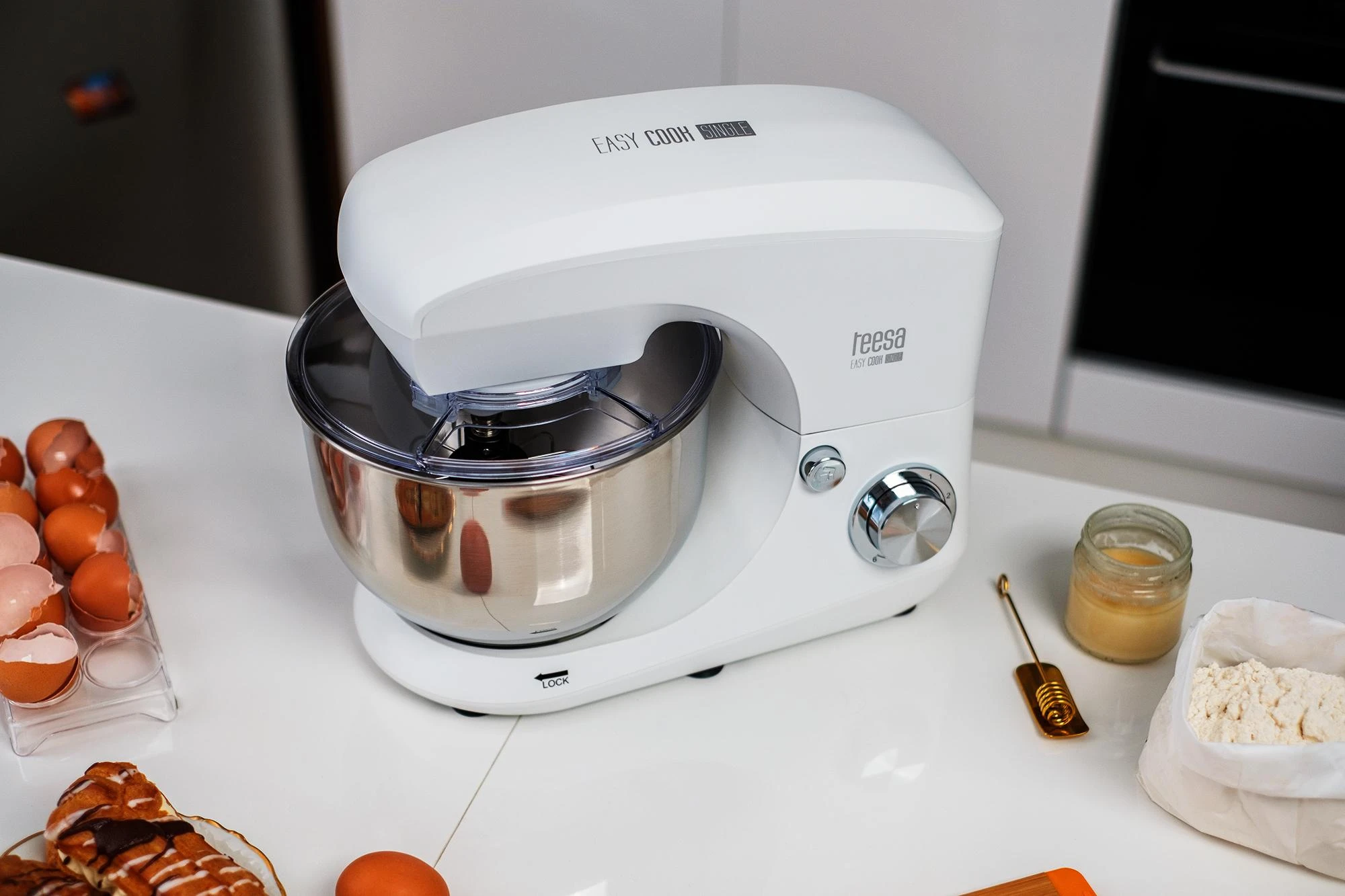 Virtuvinis kombainas Teesa EASY COOK SINGLE Baltas