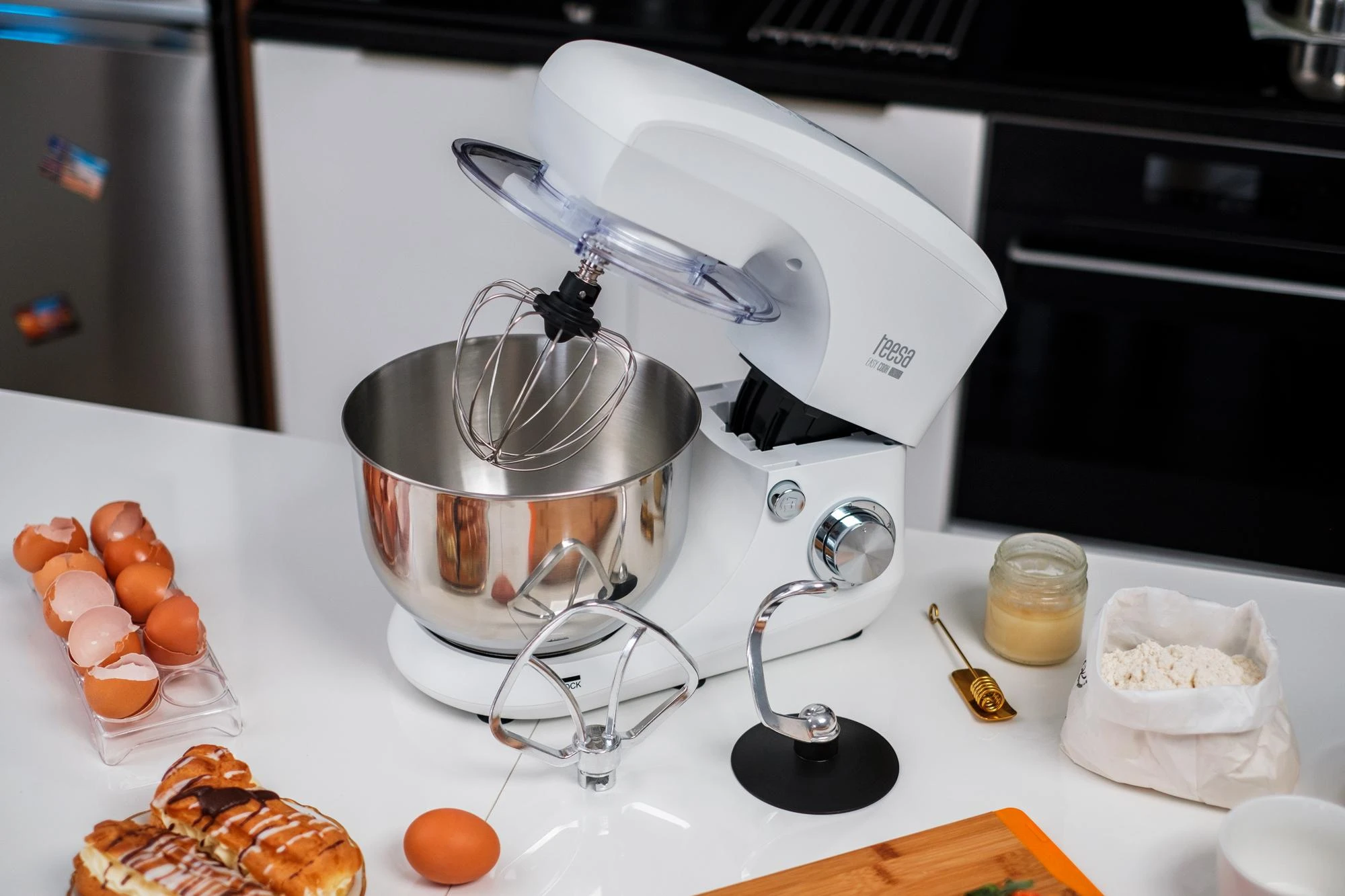 Virtuvinis kombainas Teesa EASY COOK SINGLE Baltas