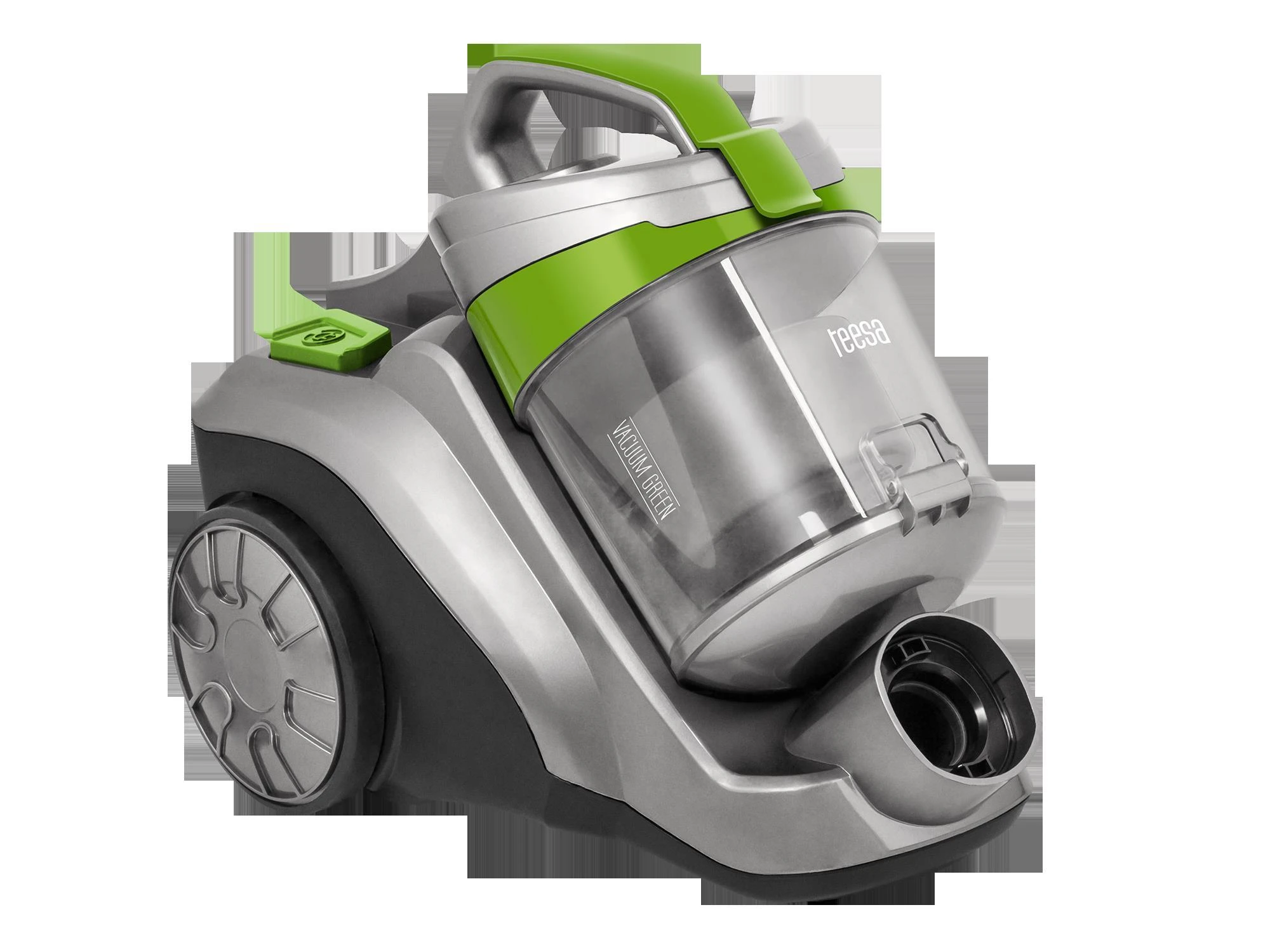 TEESA VACUUM Žalias dulkių siurblys be maišelio