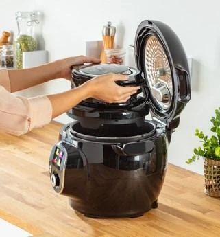 Gruzdintuvė Tefal Cook4me Extra Crisp EY150830 dangtelis