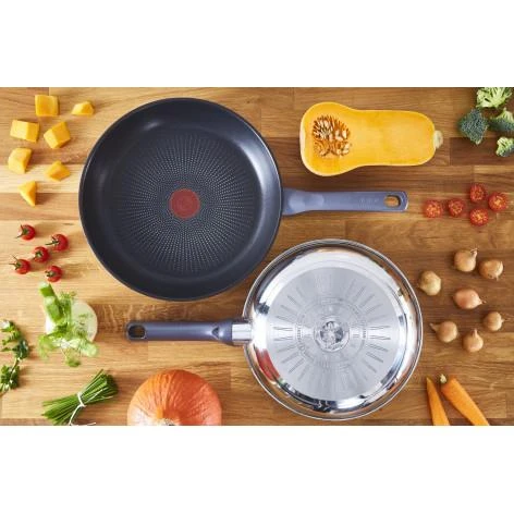 TEFAL | Pan | G7300455 Kasdieninis virėjas | Kepimas | Skersmuo 24 cm | Tinka indukcinei kaitlentei | Fiksuota rankena