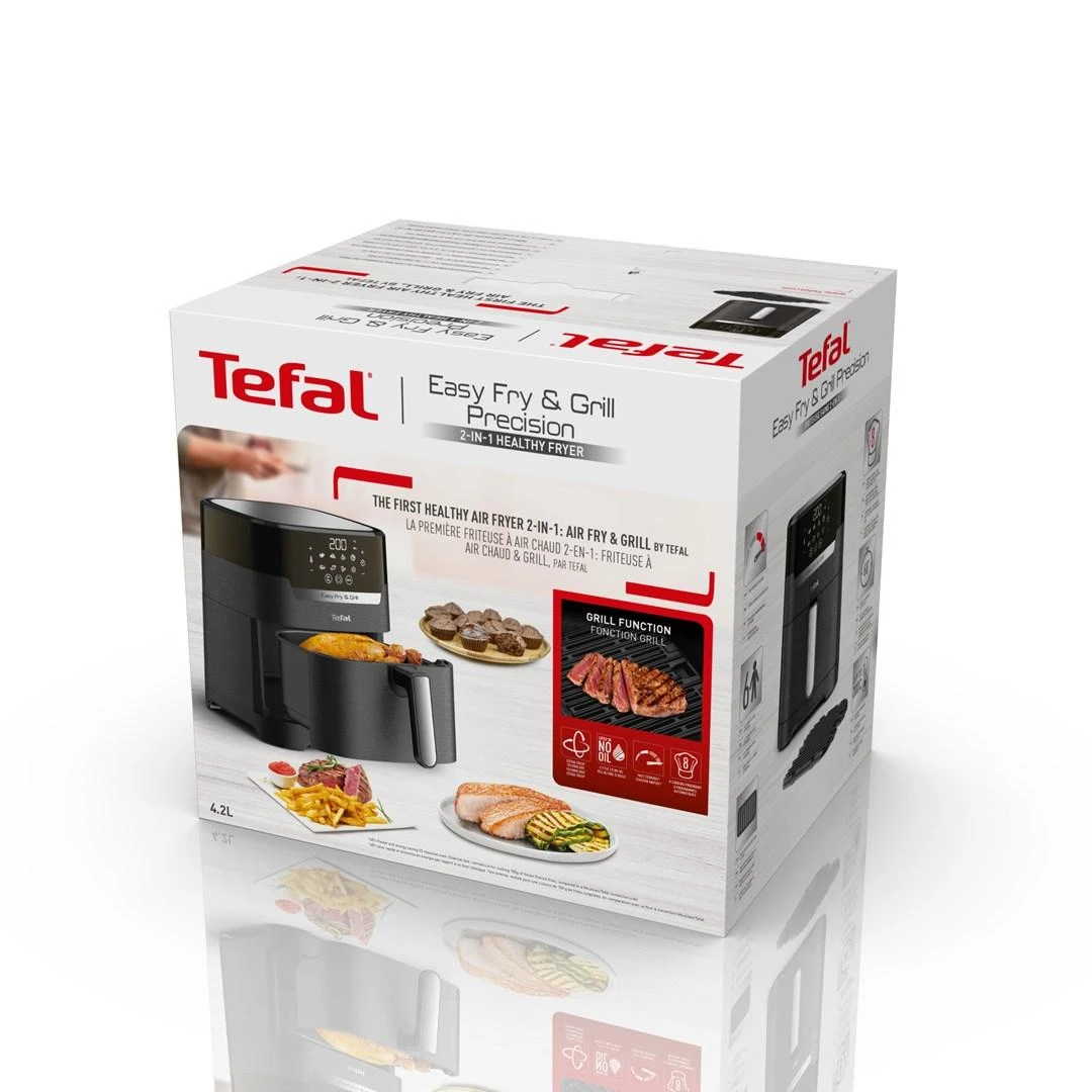Karšto oro gruzdintuvė Tefal Easy Fry & Grill 2-in-1 Precision, 1550  W, 4,5 L