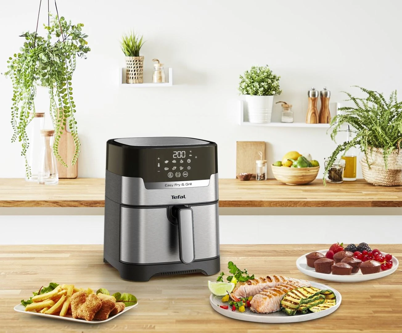 Gruzdintuvė Tefal Easy Fry & Grill Precision EY505D15