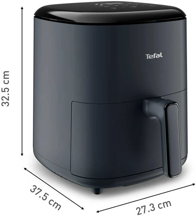 Karšto oro gruzdintuvė Tefal EY245B10, juoda, 1500 W, 5 l