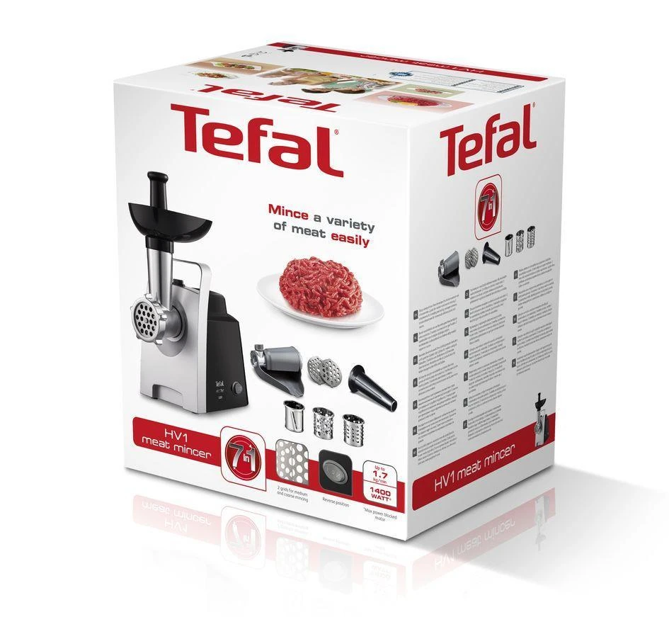 Mėsmalė Tefal NE109838 ( 1400 W , chromas )