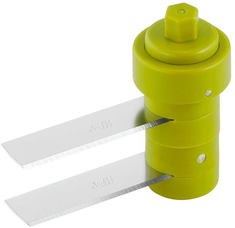 Tefal K13304 rankinė maisto pjaustyklė Žalia, Permatomas, Balta