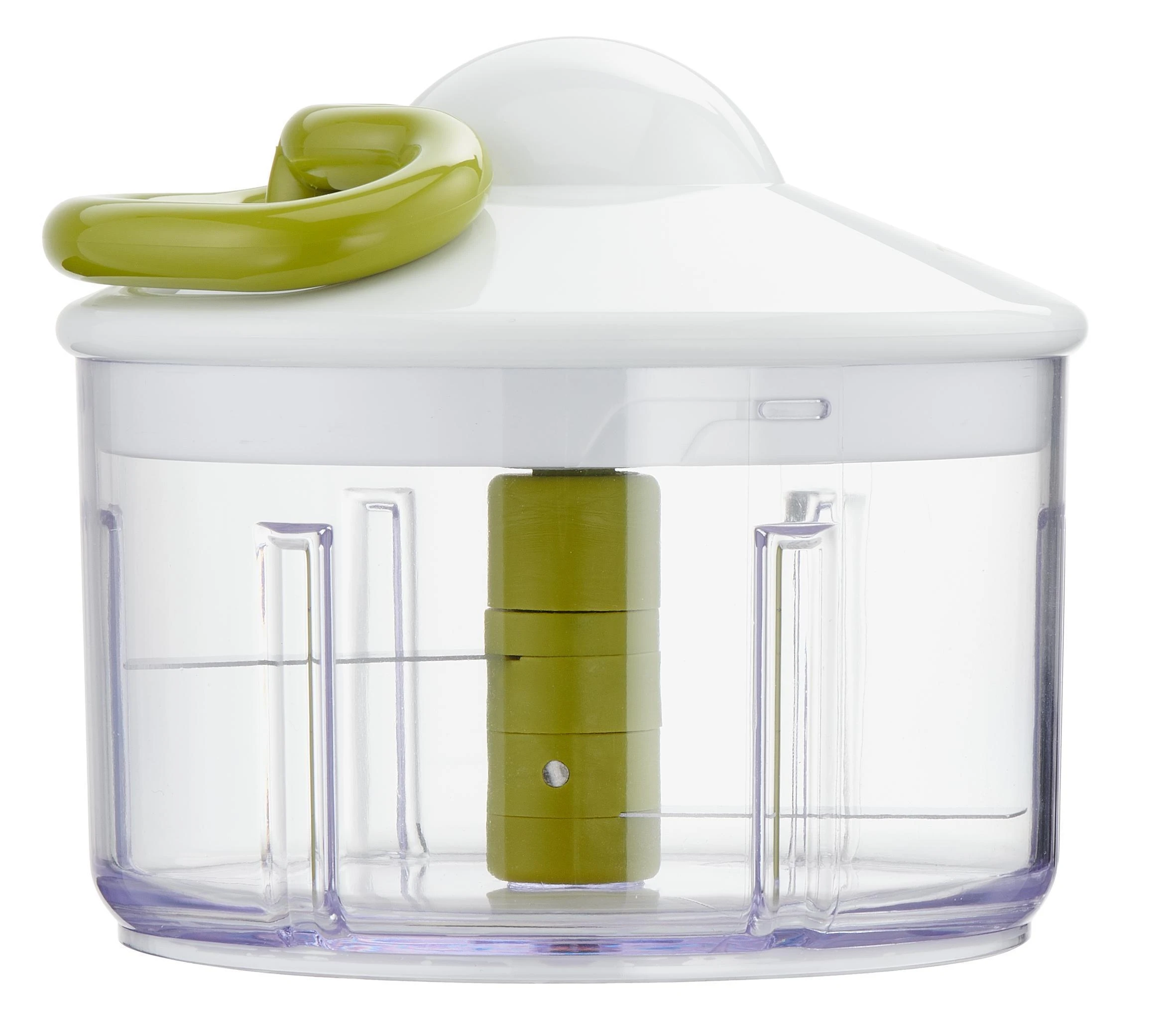 Tefal K13304 rankinė maisto pjaustyklė Žalia, Permatomas, Balta