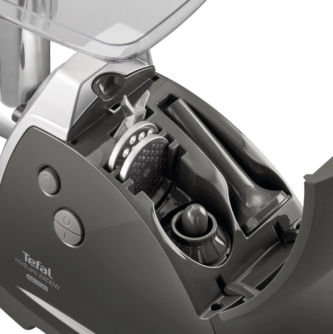 Mėsmalė TEFAL Meat Mincer | NE688 | Pilkas | 2200 W | Greičių skaičius 1 | Throughput (kg/min) 4.5