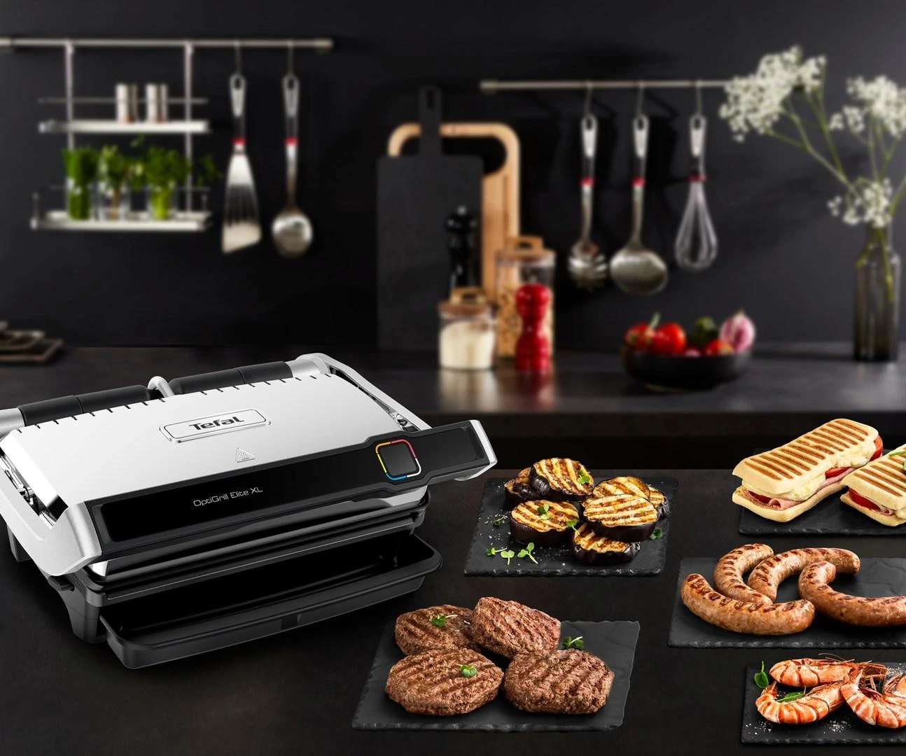 Grilis TEFAL GC760D ELITE XL