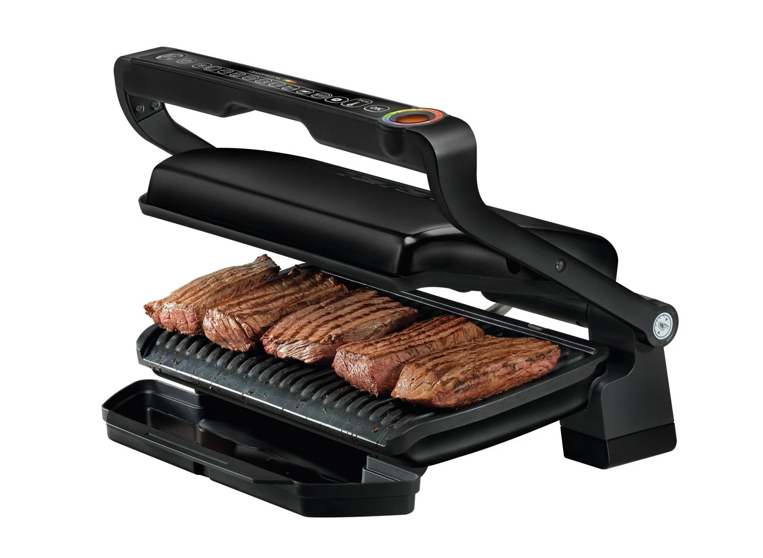 Elektrinis grilis Tefal OptiGrill+ XL, juodas (GC722834)