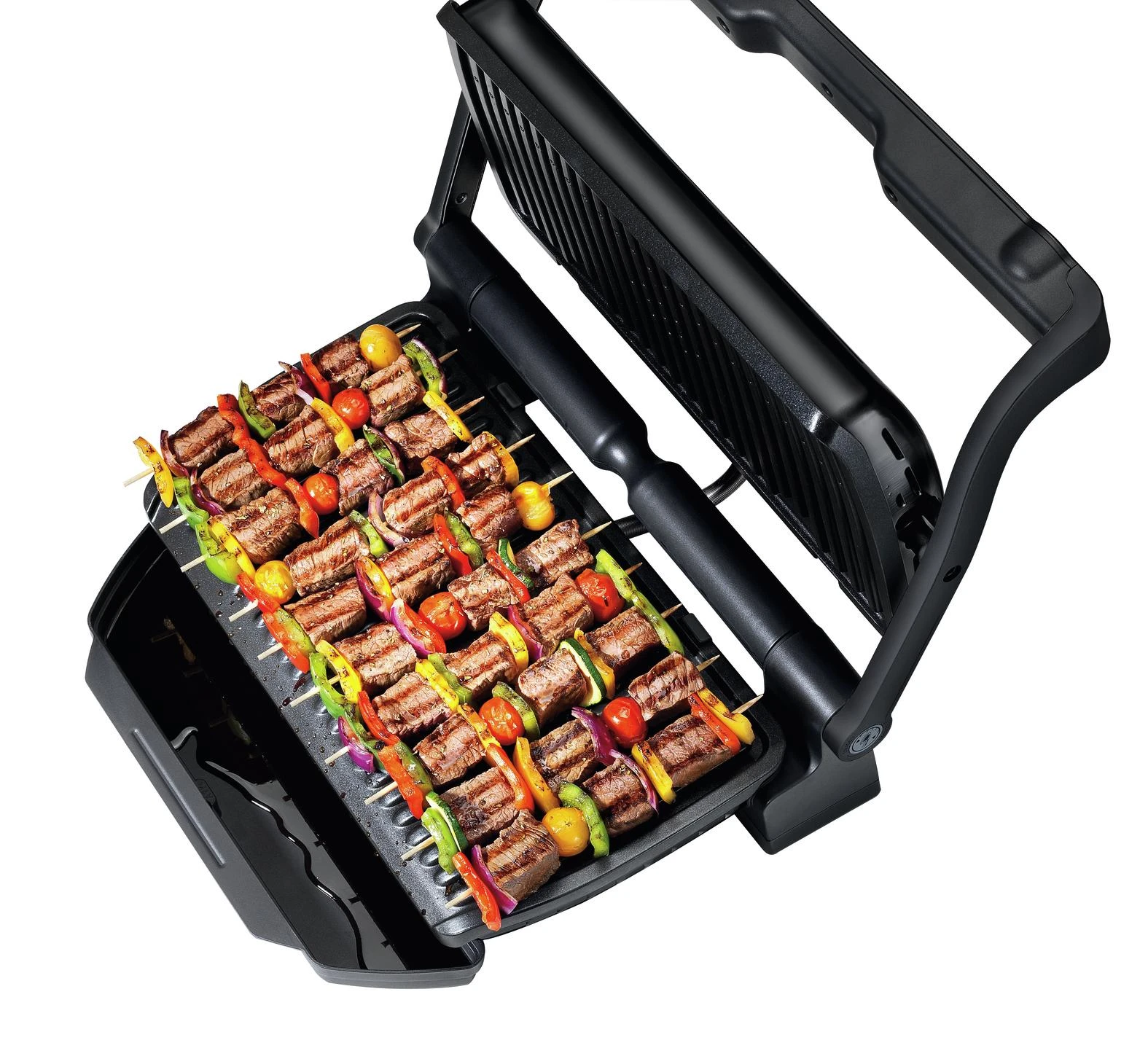 Elektrinis grilis Tefal OptiGrill+ XL, juodas (GC722834)