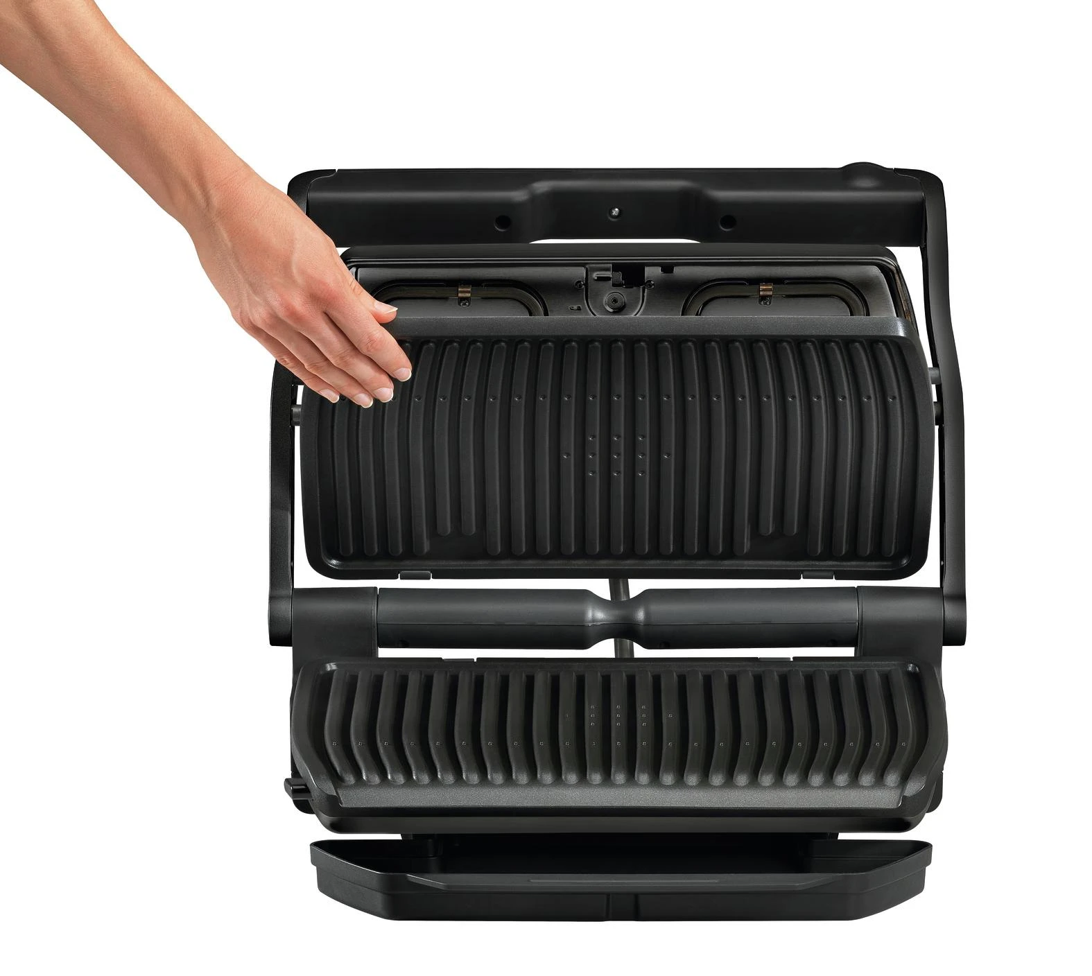 Elektrinis grilis Tefal OptiGrill+ XL, juodas (GC722834)