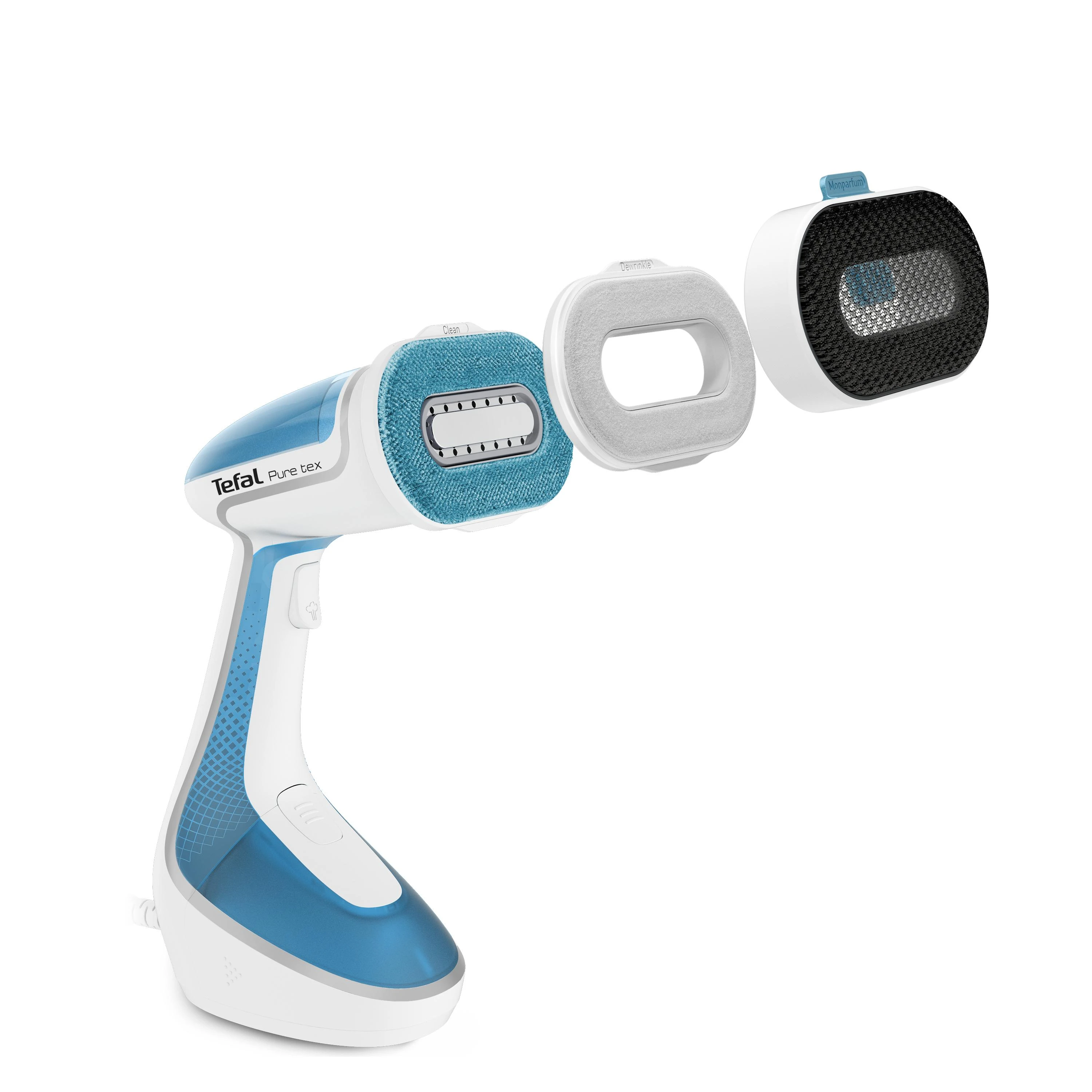 TEFAL | Garment Steamer | DT9530E1 | Handheld | 1700 W | 0.2 L | 30 g/min | Mėlyna/Baltas