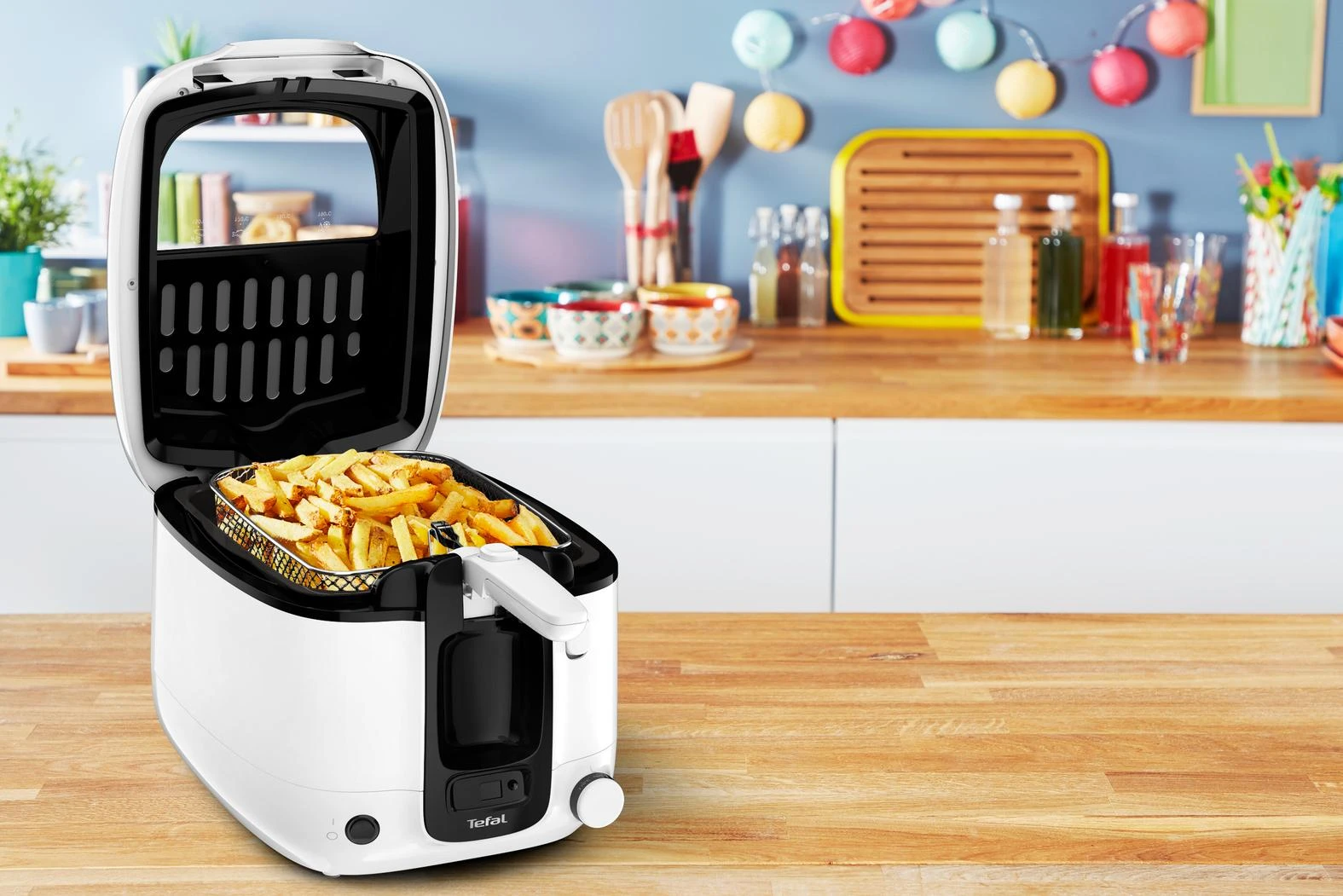 TEFAL Super Uno gruzdintuvė FR314030 Galia 1800 W Talpa 1,5 L Baltas
