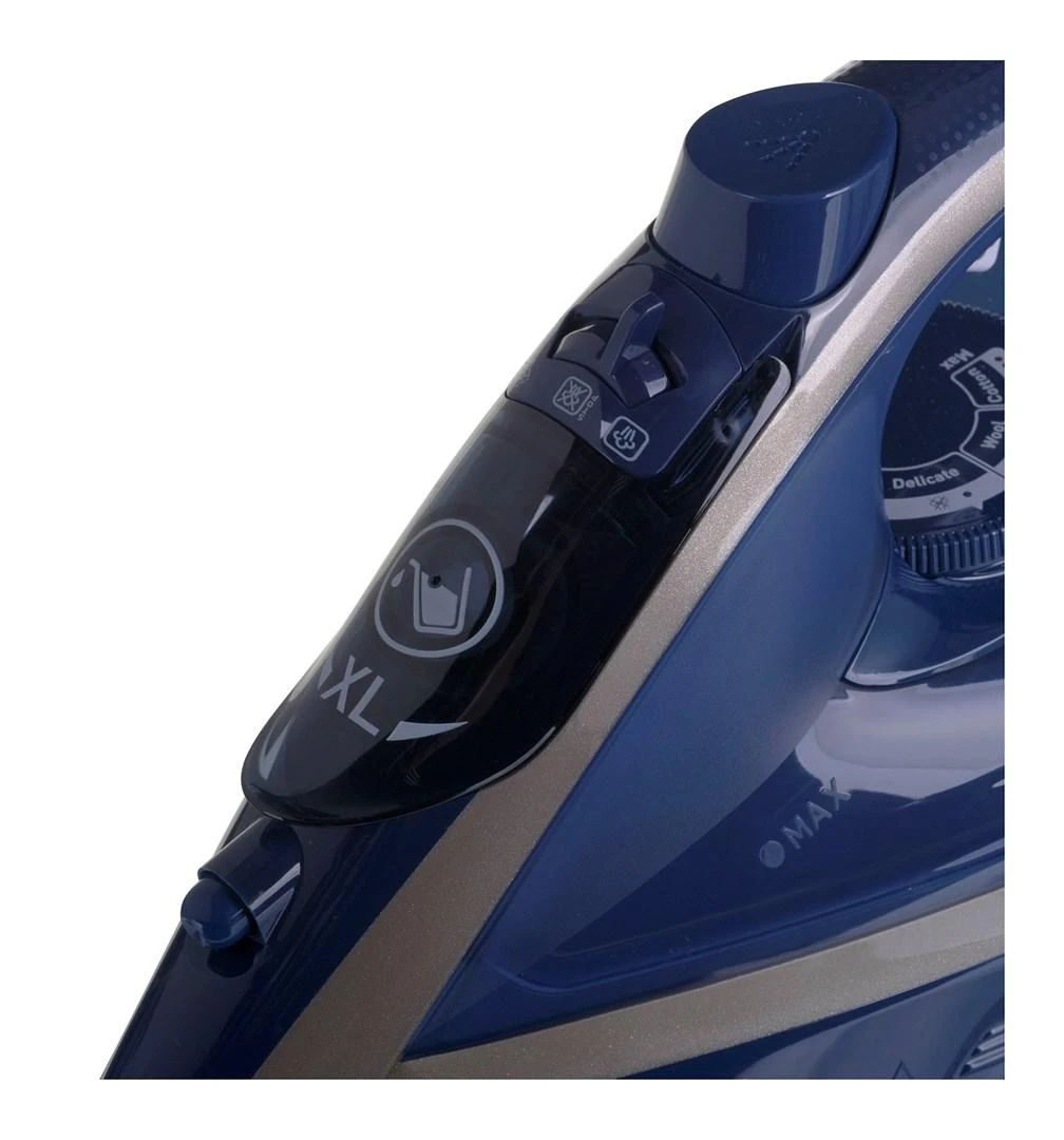 TEFAL | Garų lygintuvas | FV6830E0 | Garų lygintuvas | 2800 W | Vanduo tank capacity 270 ml | Continuous steam 50 g/min | Sidabrinis/Mėlyna