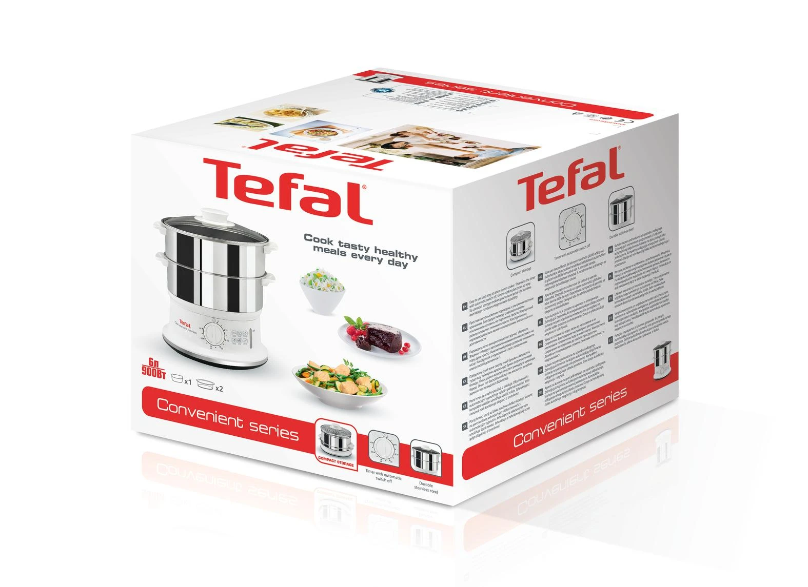 Garų puodas TEFAL CONVENIENT INOX VC1451